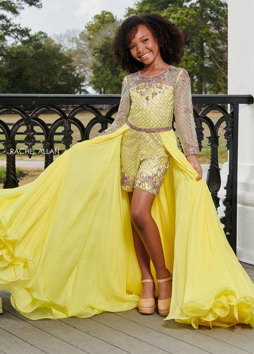 YELLOW MULTI JUMPSUIT / TRAIN