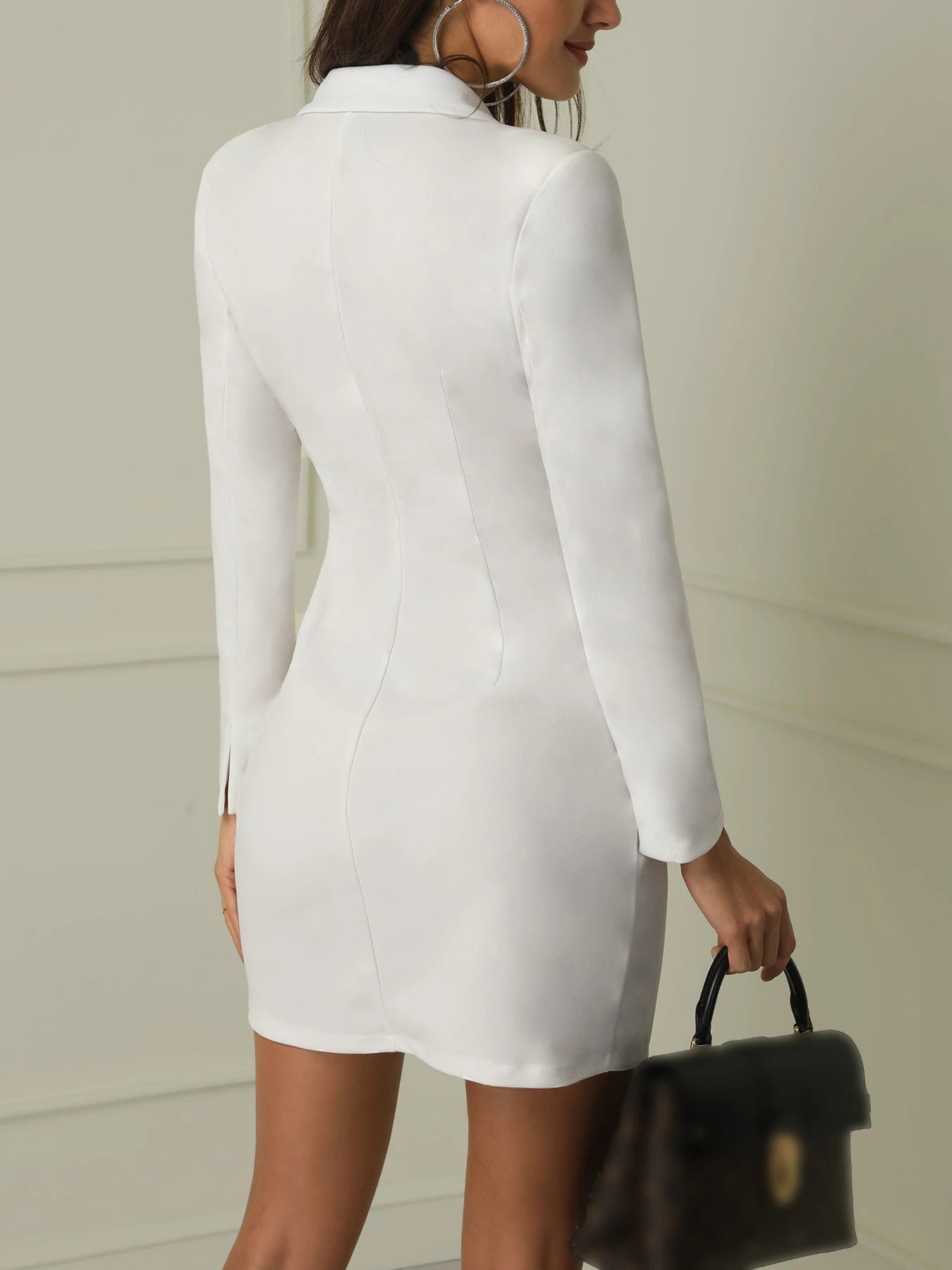 2025  New Women Blazer Dress