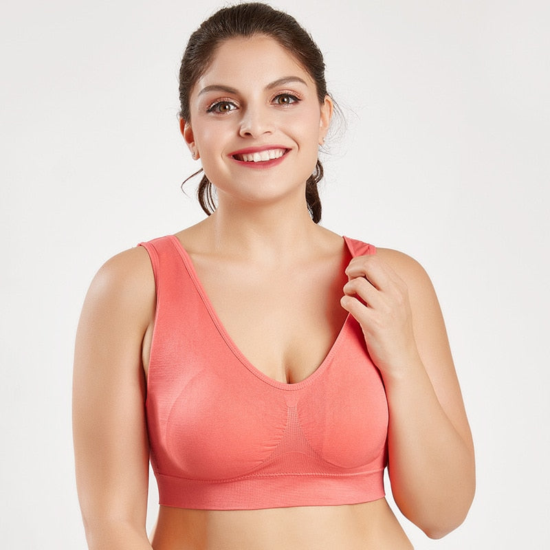 Seamless Bra With Pads