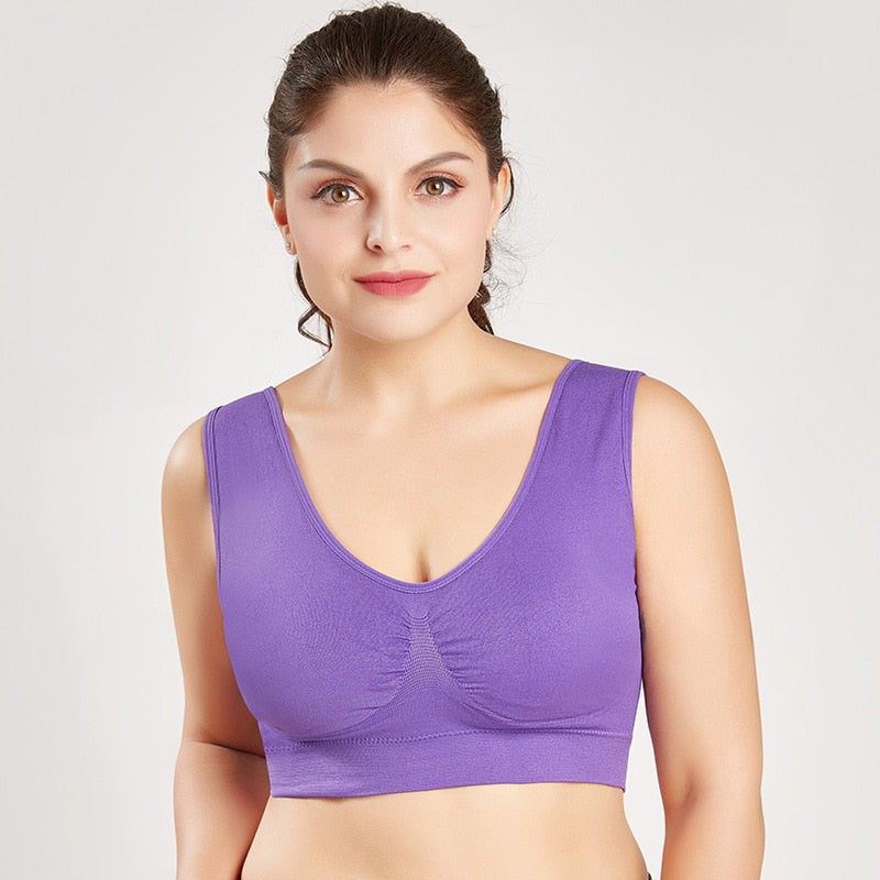 Seamless Bra With Pads